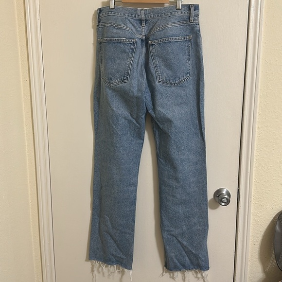 EUC Agolde Distressed Straight Leg Jeans - Picture 5 of 5
